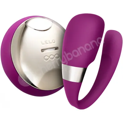 Lelo Tiani 3 Deep Rose 8 Function Remote Couples Vibrator