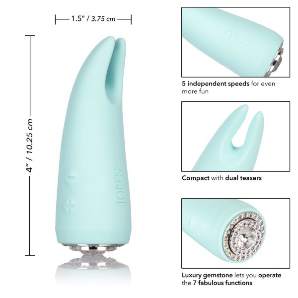 Jopen Pave Diana Rechargeable Silicone Clitoral Vibrator