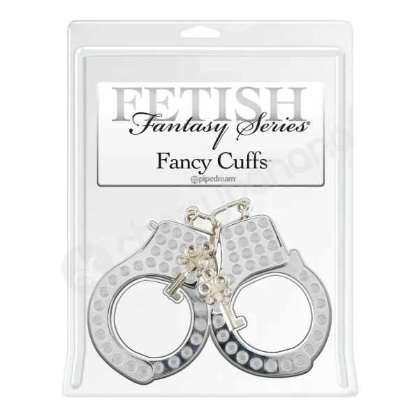 Fetish Fantasy Series Silver Fancy Cuffs