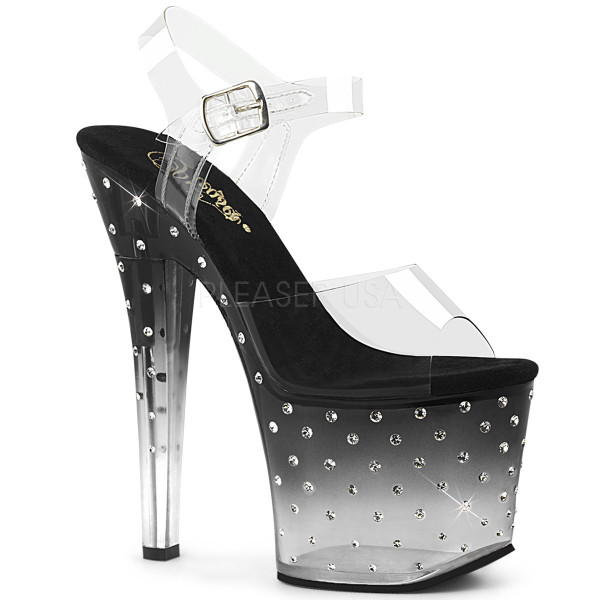 7 inches Heel, 3 1/4 inches PF Ankle Strap Sandal — image 9 of 25