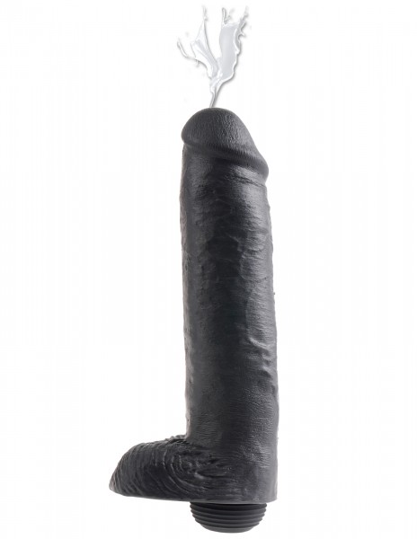 11" Squirting Cock + Balls