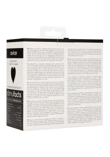 AVICE Bullet Vibrator (Black)