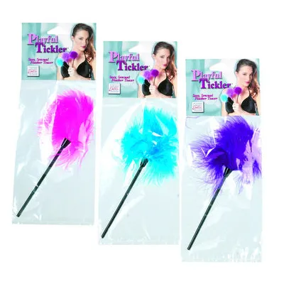 Playful Tickler Assorted Color Feathers