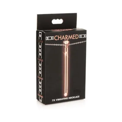 Charmed 7x Vibrating Necklace Rose Gold