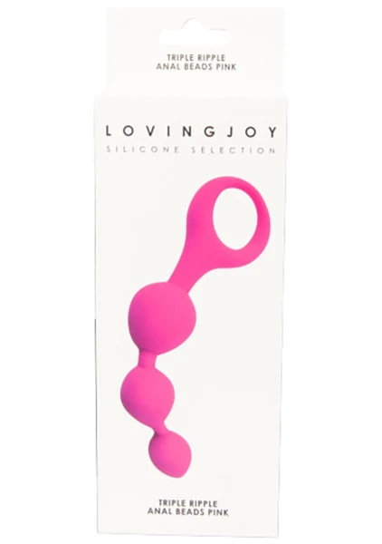 Loving Joy Triple Ripple Anal Beads