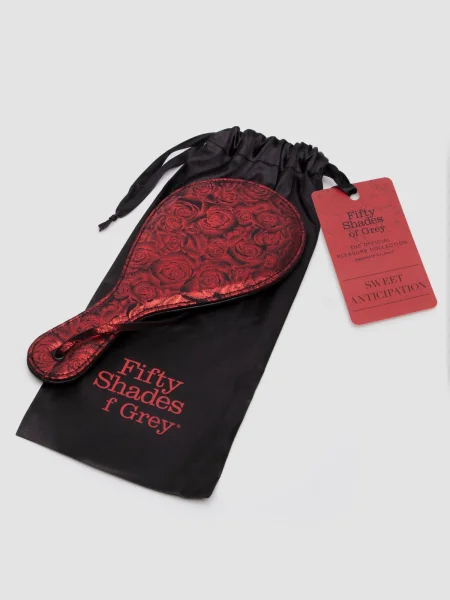 Fifty Shades of Grey Sweet Anticipation Dual Texture Round Paddle
