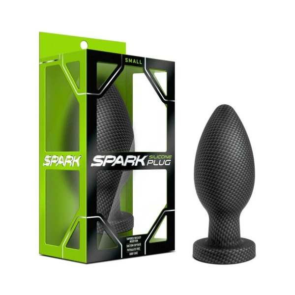 Spark Silicone Plug Small Carbon Fiber