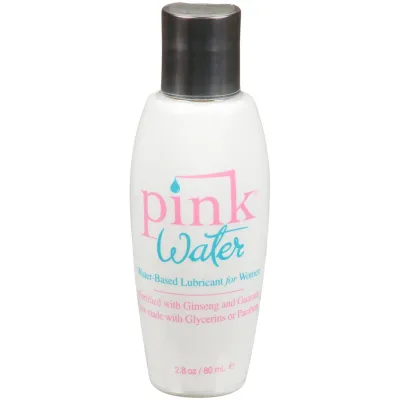Pink Water Based Lubricant for Women 2 8 Oz 80 ml