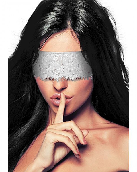 Mystère Lace Mask - White -