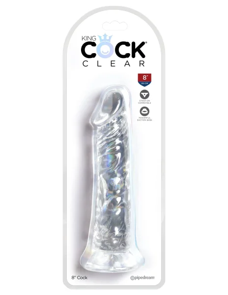 King Cock Clear 8'' Cock