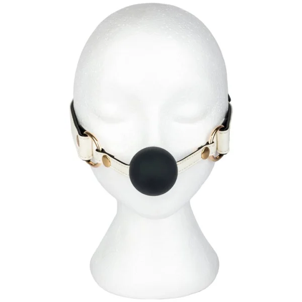 Bondara Crystal White Glow In The Dark Ball Gag — image 5 of 6