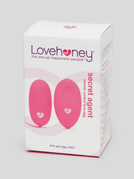 Lovehoney Secret Agent Rechargeable Remote Control Love Egg