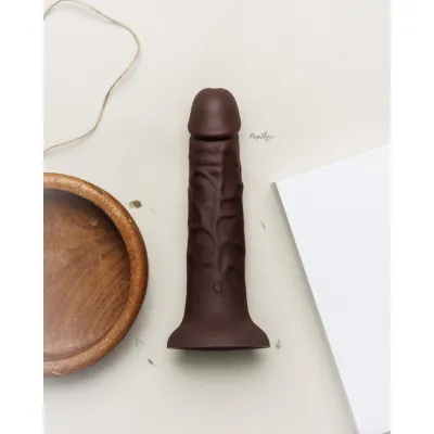 Colours Pleasures Vibrating 7 Inch Suction Cup Dildo