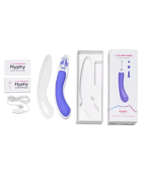 Lovense - Hyphy - Bluetooth Remote-Controlled Dual-End Vibrator