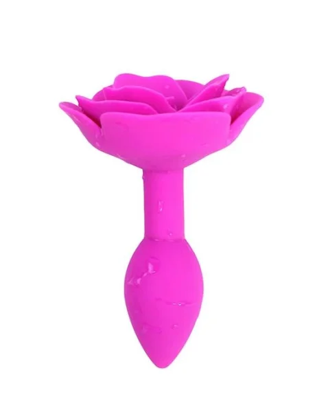 Rose butt plug