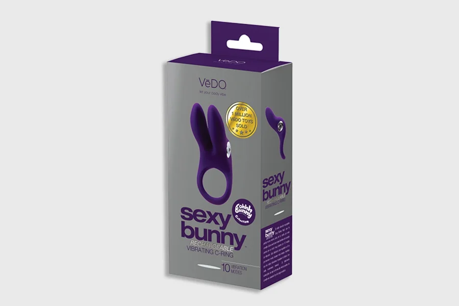 Sexy Bunny Vibrating Cockring by VēDO