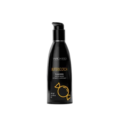 Butterscotch Flavored Water Based Lubricant 2 Oz