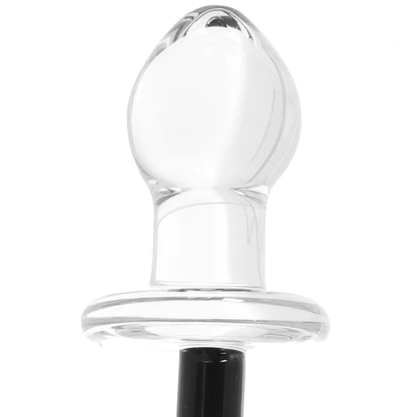 Gläs 3" Horse Tail Glass Butt Plug