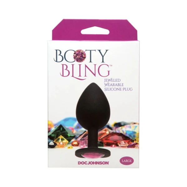 Booty Bling Jeweled Wearable Butt Plug Large — image 20 of 22
