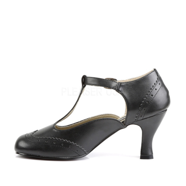 3 inches Kitten Heel Round Toe T-Strap Pump — image 11 of 12