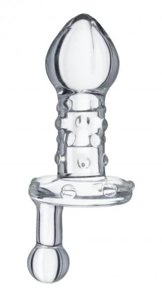 Lila Glass Plug Clear