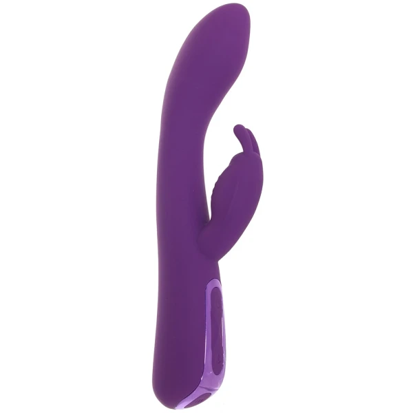 Jack Rabbit Elite Warming Rabbit Silicone Rechargeable Dual Stimulation Vibrator By CalExotics
