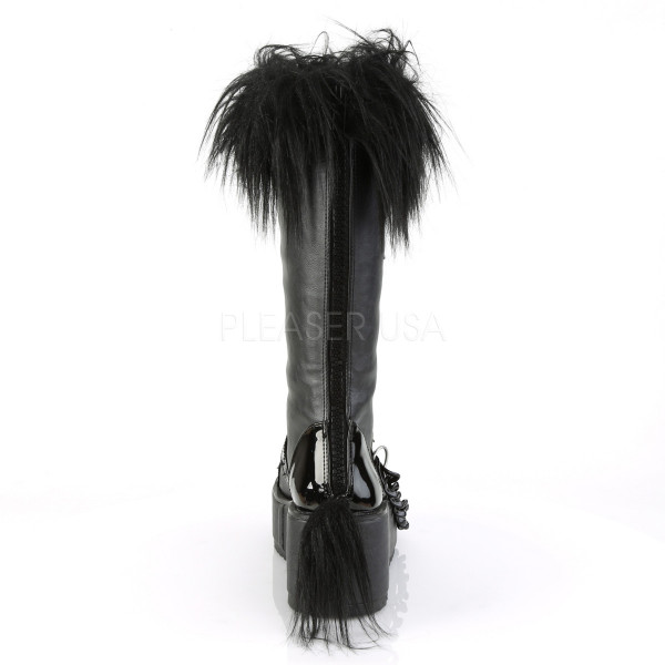 3 1/4 inches PF Lace-Up Knee High Monster Boot, Back Zip — image 4 of 4