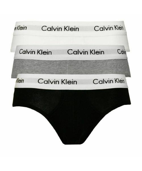 Calvin Klein 3 Pack - White/Grey/Black - Small