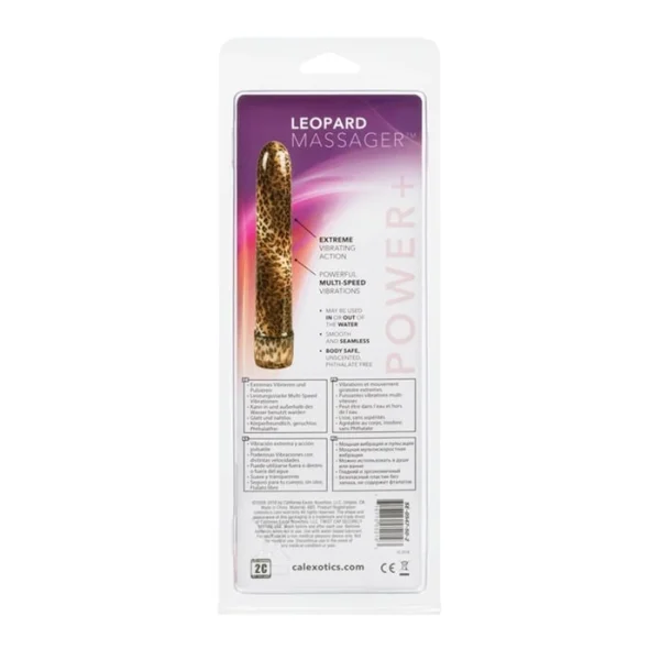 Leopard Multi-Speed Massager