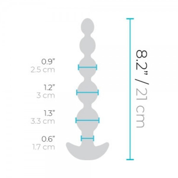 B-vibe Cinco Anal Beads