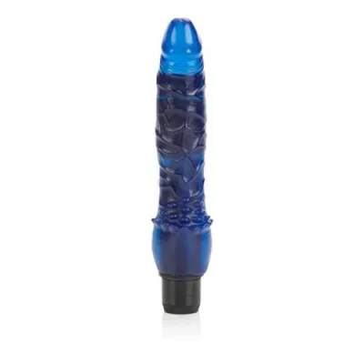 Waterproof Delights Vibe With Clint Stimulator Jelly Blue