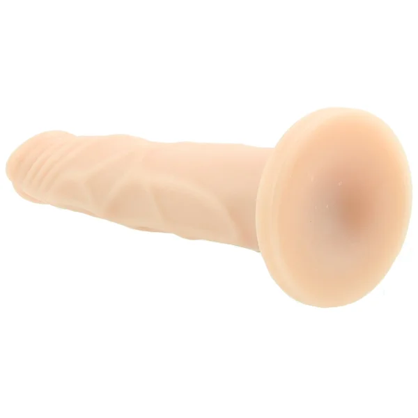 Dr. Skin 7.5 Inch Basic Realistic Dildo With Suction Cup by Blush - Vanilla