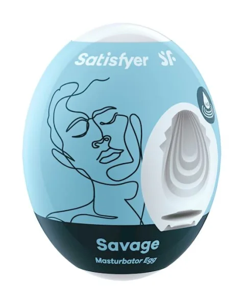 Satisfyer Masturbator Egg Single Savage