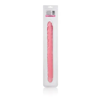Slim Jim Duo 17 Inches Veined Super Slim Dong Translucence