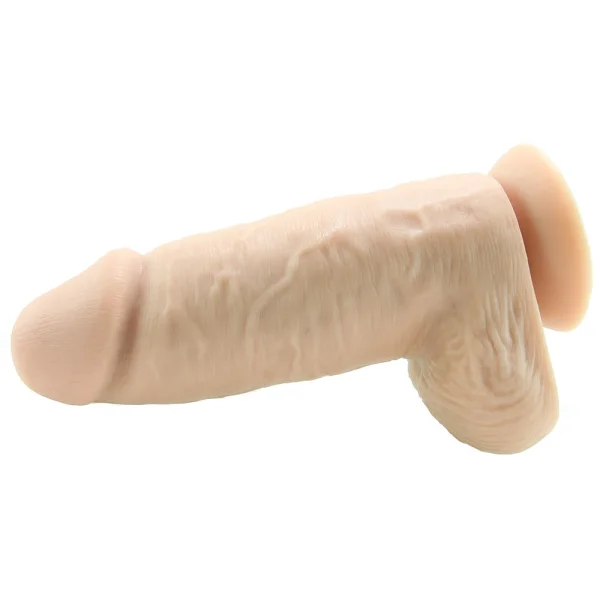 Dr. Skin Dr. Chubbs Dildo With Balls & Suction Cup by Blush - Vanilla