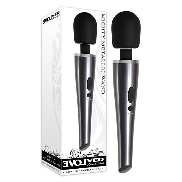 Metallic 12'' Wand Massager