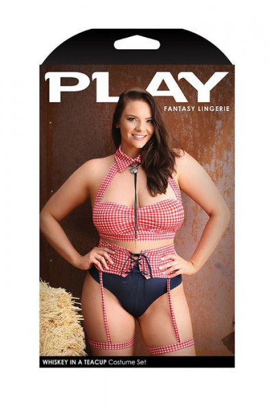 Fantasy Lingerie Wild West Cowgirl Costume