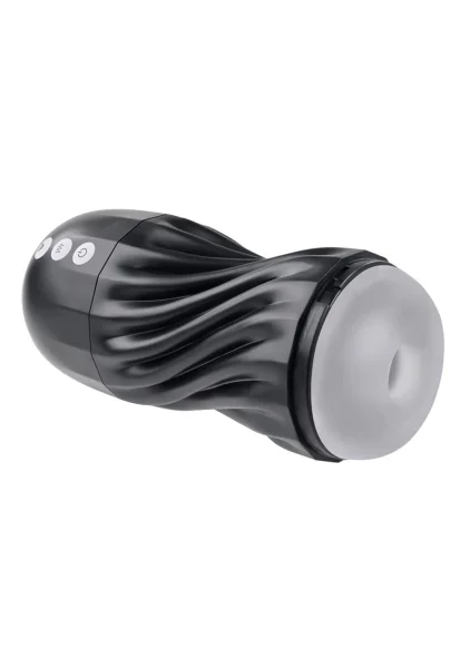 Playboy Pleasure Solo Stroker Rechargeable Textured Vibrating Penis Stroker