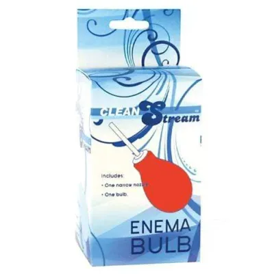Enema Cleansing Bulb Red