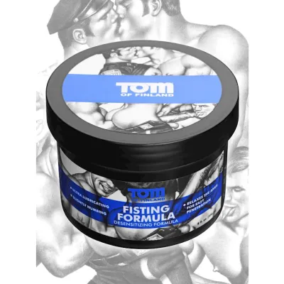 Tom Of Finland Fisting Formula Desensitizing Cream 8 Oz 237 Mls 8oz