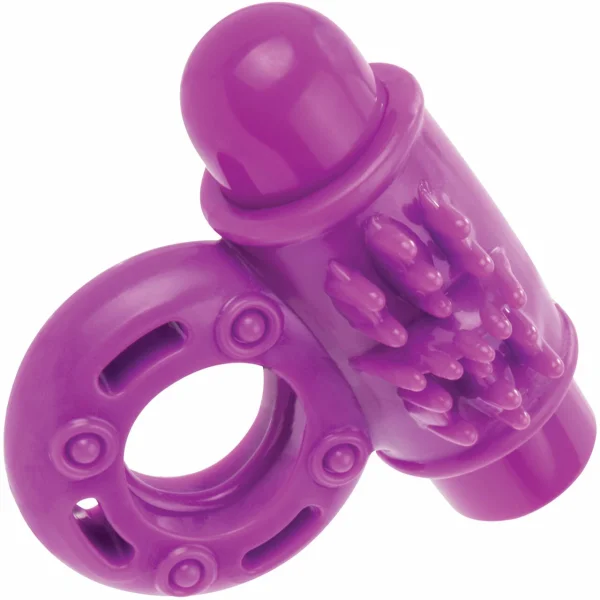 Screaming O Charged OWow Purple Vibrating Cock Ring