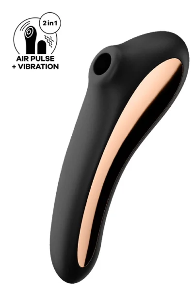 Satisfyer Dual Kiss Air-Pulse Clitoral and G-Spot Vibrator