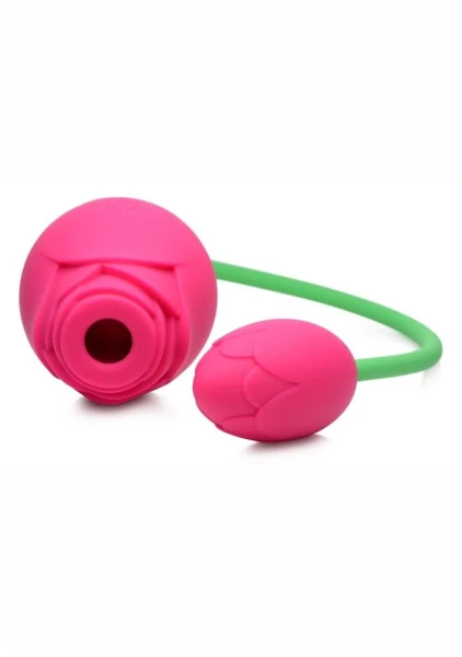 Bloomgasm Rose Duet Vibrating and Sucking Clit Stimulator