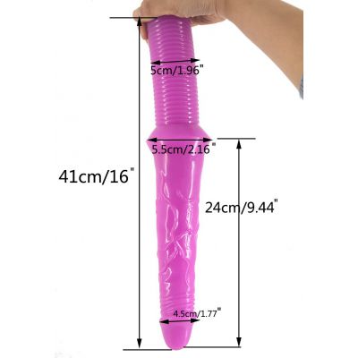 Penis Probe w Handle Purple