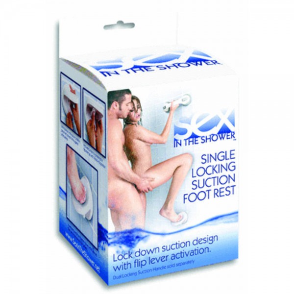 Sex in the Shower - Single Locking Suction Foot Rest