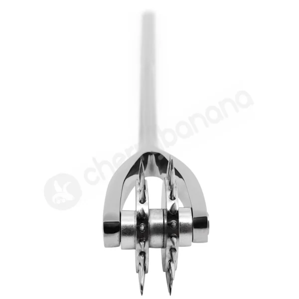Sinister Steel 2 Wheel Spiked Pleasure Pinwheel