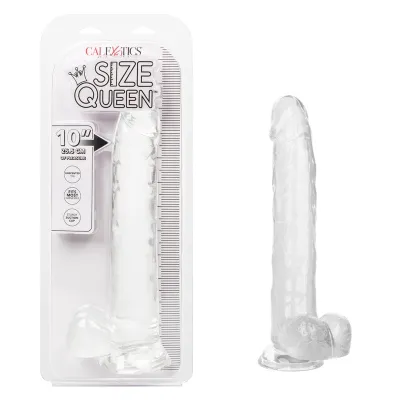 Calexotics Size Queen 10 Dildo Clear