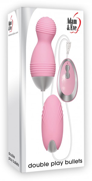 Double Play Vibrating Bullets x 2
