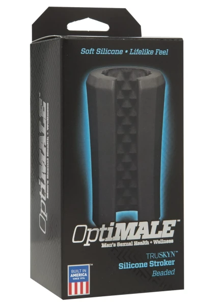 OptiMALE TRUSKYN Silicone Stroker Beaded