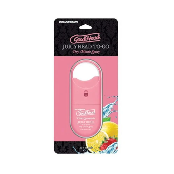Goodhead Juicy Head Dry Mouth Spray To-go Pink Lemonade .30 Oz.